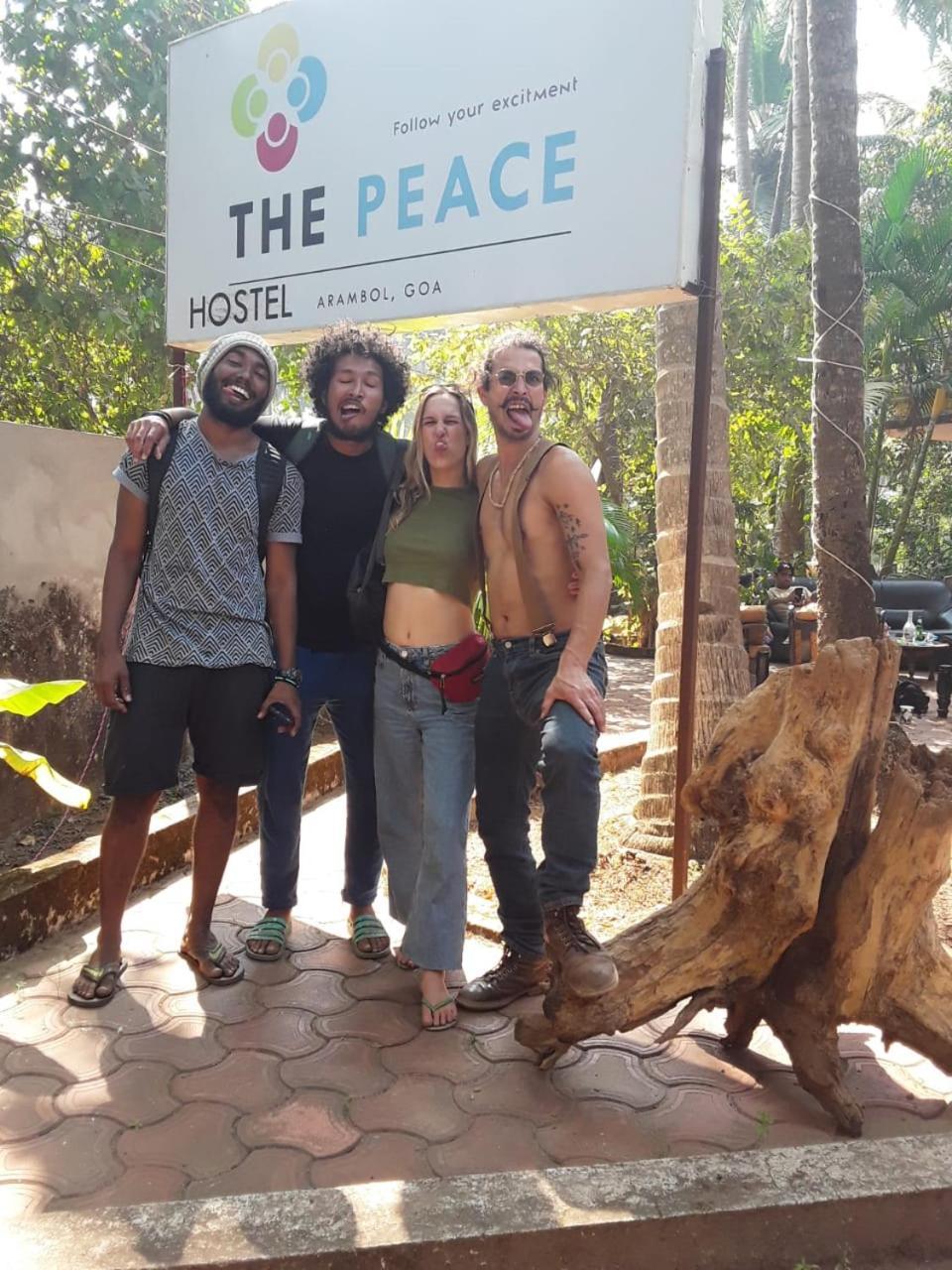 The Peace Hostel - Arambol, Goa Luaran gambar